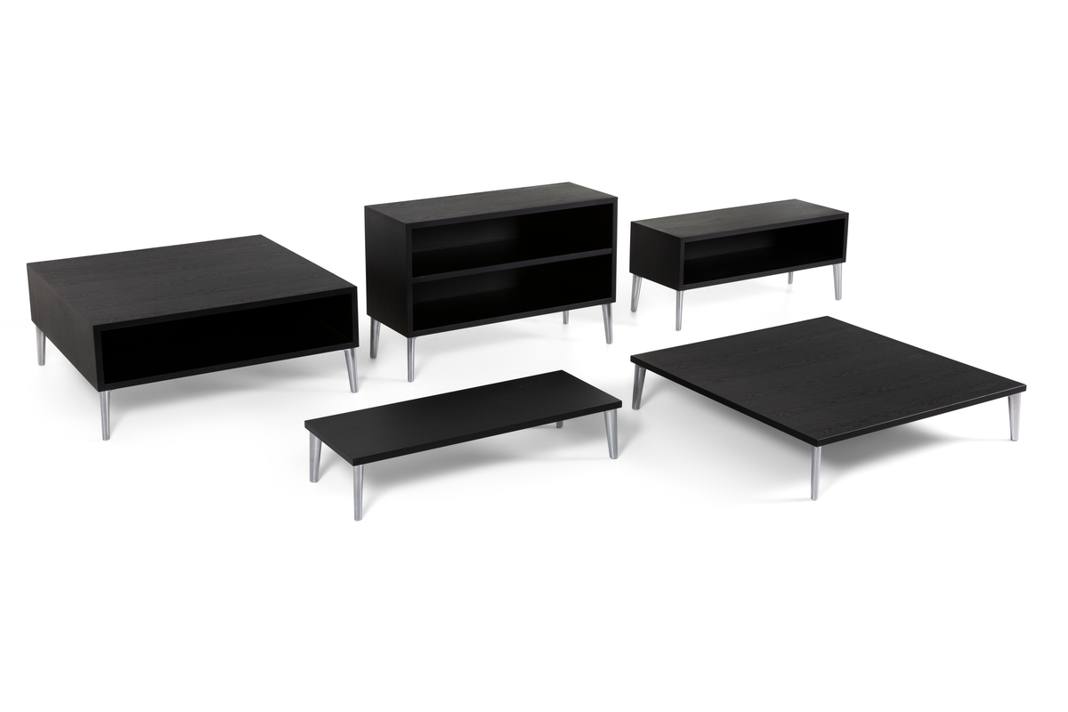 Sofa So Good overview tables and shelves black stained oak